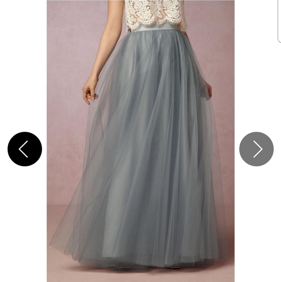 NWT BHLDN Gretta Tulle Skirt - Picture 3 of 10